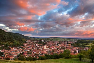 Sunrise in Transylvania