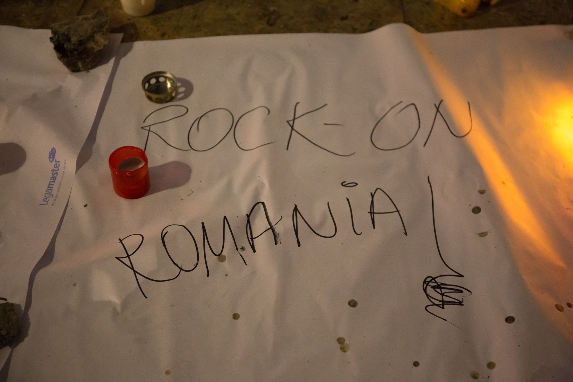 Protest, Bucahrest, Romania, Colectiv