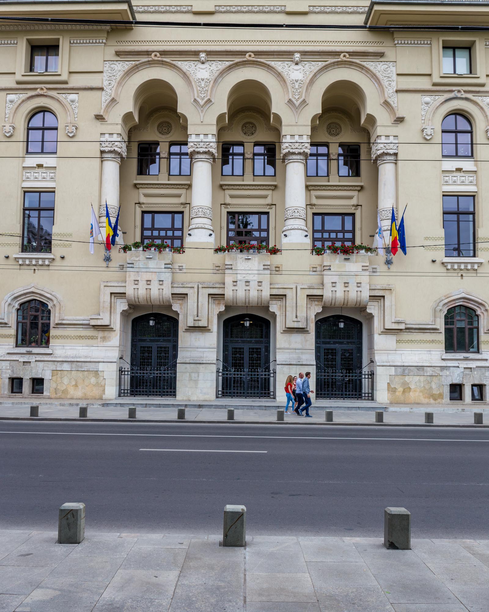 The City Hall of Bucharest, Romania